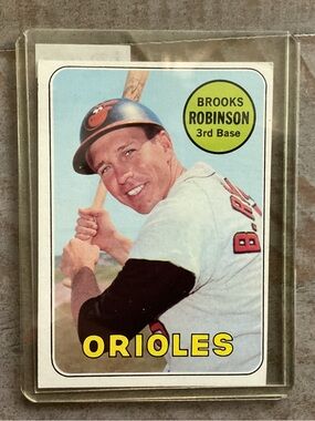 1969 Brooks Robinson Topps Baseball Card, 550